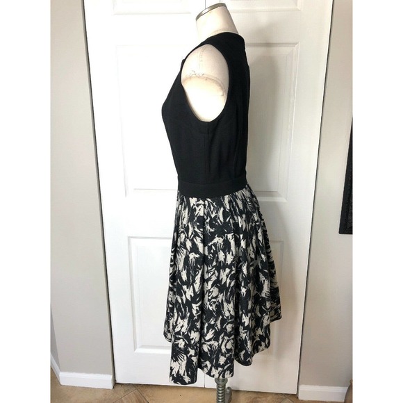 B And K Buchanan Kang Printed Fit Flare Dress 6 - Picture 5 of 12